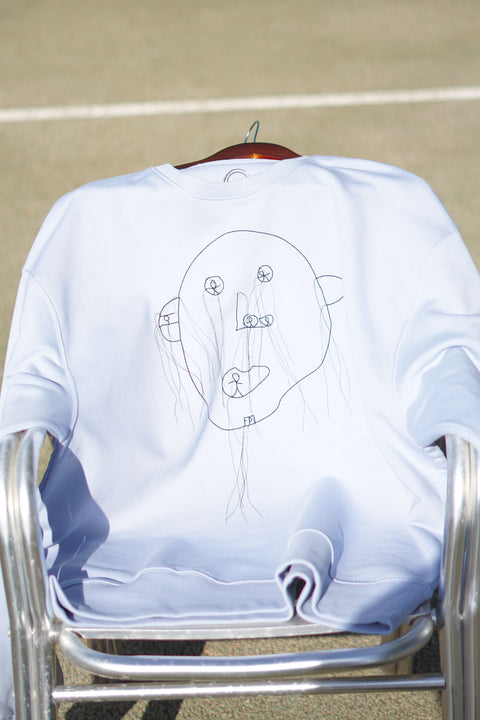 Uncle Dali Sweat-Shirt Serene Blue